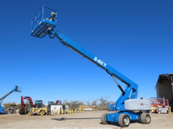 2014 Genie S-80X 80' 4WD Diesel Telescopic Boom Lift