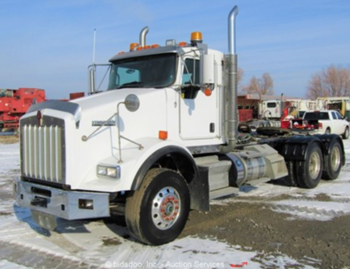 2012 Kenworth T800 TA Truck Tractor - Day Cab