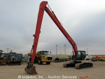 2010 Link-Belt 240x2 Long Front Hydraulic Excavator